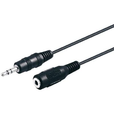 VoltShine 3,5 mm anslutningskabel, ST hane till 3,5 mm, ST hona, 3,0 m perfekt för ljud- och ljudenheter. VoltShine 3,5 mm anslutningskabel, ST hane till 3,5 mm, ST hona, 3,0 m perfekt för ljud- och ljudenheter.