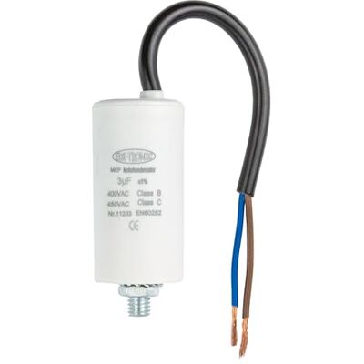 edi-tronic Kondensator, startkondensator, motorkondensator, arbetskondensator, kabel 3 µF 450 V edi-tronic Kondensator, startkondensator, motorkondensator, arbetskondensator, kabel 3 µF 450 V