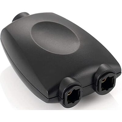 PremiumCord Passiv signalkombination/Splitter Toslink, TOS F – 2X TOS F, uttag till uttag, färg svart PremiumCord Passiv signalkombination/Splitter Toslink, TOS F – 2X TOS F, uttag till uttag, färg svart