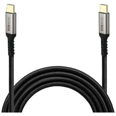 Waytex USB C-kabel, 100 W, 2 m, snabbladdning PD 5A USB typ C-kabel, 10 Gbps dataöverföring, flätat nylonhölje, anti-brott, svart Waytex USB C-kabel, 100 W, 2 m, snabbladdning PD 5A USB typ C-kabel, 10 Gbps dataöverföring, flätat nylonhölje, anti-brott, svart