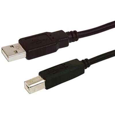 PRENDELUZ USB-kabel Typ A-hananslutning till typ B hane, idealisk för snabb dataöverföring, kompatibel med flera enheter* PRENDELUZ USB-kabel Typ A-hananslutning till typ B hane, idealisk för snabb dataöverföring, kompatibel med flera enheter*