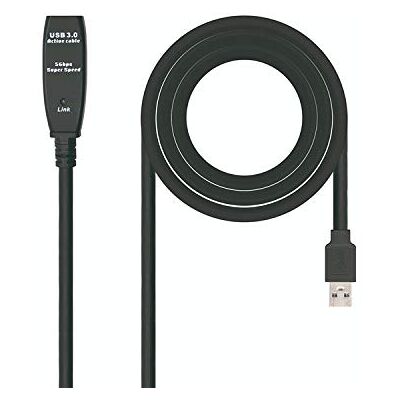 Watio Wave Förlängningskabel USB 3.0 typ a/m-a/h kabel, 5 meter lång, hög överföringshastighet, robust och flexibel. * Watio Wave Förlängningskabel USB 3.0 typ a/m-a/h kabel, 5 meter lång, hög överföringshastighet, robust och flexibel. *