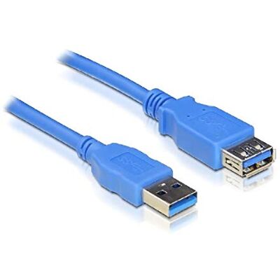 VoltShine USB 3.0 typ A-Micro B-kabel, 2 meter, blå, hög hastighet, perfekt för snabb överföring och enhetsanslutning. VoltShine USB 3.0 typ A-Micro B-kabel, 2 meter, blå, hög hastighet, perfekt för snabb överföring och enhetsanslutning.