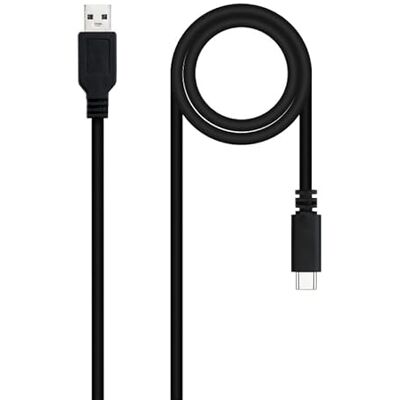 Watio Wave USB-kabel – USB 2.0 typ C/M till A/M-kabel, 1,5 m lång, 3A ström, svart, perfekt för dataöverföring och laddning Watio Wave USB-kabel – USB 2.0 typ C/M till A/M-kabel, 1,5 m lång, 3A ström, svart, perfekt för dataöverföring och laddning