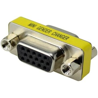 VoltShine Adapter honadapter HD15-HD15, idealisk för VGA-anslutningar VoltShine Adapter honadapter HD15-HD15, idealisk för VGA-anslutningar