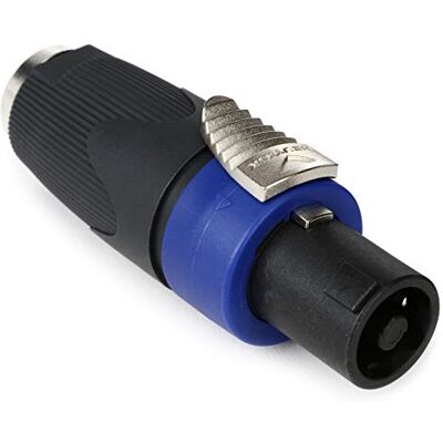 Hosa Neutrik NA4LJX 4-stifts Speakon till 6,3 mm monojack adapter Hosa Neutrik NA4LJX 4-stifts Speakon till 6,3 mm monojack adapter
