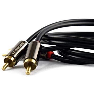 FOXILON HQ RCA-kabel 1,5 m FOXILON HQ RCA-kabel 1,5 m