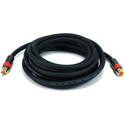 Monoprice 102682 delar RG6 RCA CL2 klassad digital koaxial ljudkabel Monoprice 102682 delar RG6 RCA CL2 klassad digital koaxial ljudkabel