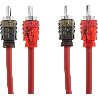 DS18 R6 Ultra Flex RCA hane till 2-hane RCA-kabel, Y-splitter design, (6 fot) DS18 R6 Ultra Flex RCA hane till 2-hane RCA-kabel, Y-splitter design, (6 fot)