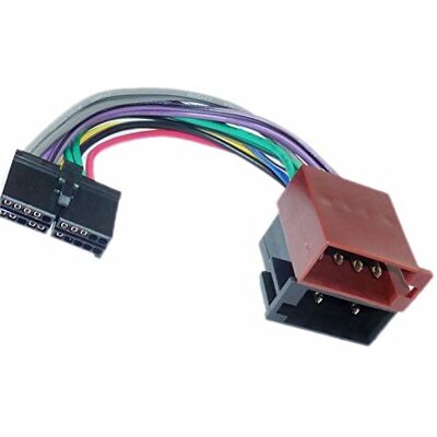 Sound-way ISO kabelsele bil stereo radio kontakt adapter kabel loom ljud 20 PIN Sound-way ISO kabelsele bil stereo radio kontakt adapter kabel loom ljud 20 PIN