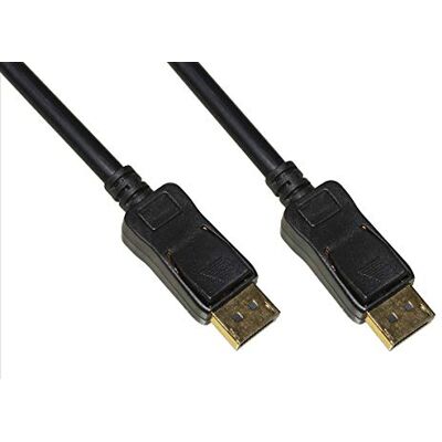 LINK LKCDP1450LS03 3-pack DisplayPort 1.4 Ultra HD 8K × 4K 60 Hz 5 m – 32,4 Gbps, halogenfria TPE koppar, gyllene kontakter – hane/hane, kompatibel dator, skärm, spel LINK LKCDP1450LS03 3-pack DisplayPort 1.4 Ultra HD 8K × 4K 60 Hz 5 m – 32,4 Gbps, halogenfria TPE koppar, gyllene kontakter – hane/hane, kompatibel dator, skärm, spel