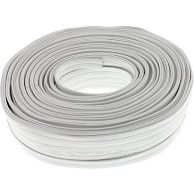 SeKi Högtalarkabel FLACH 50 m – 2 x 2,5 mm² CCA – platt kabel ljud 2,2 mm SeKi Högtalarkabel FLACH 50 m – 2 x 2,5 mm² CCA – platt kabel ljud 2,2 mm