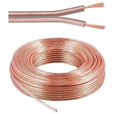 PremiumCord 100% CU kabel kopparkabel 2 x 0,75 mm² 25 m, kjpr-03-25 PremiumCord 100% CU kabel kopparkabel 2 x 0,75 mm² 25 m, kjpr-03-25