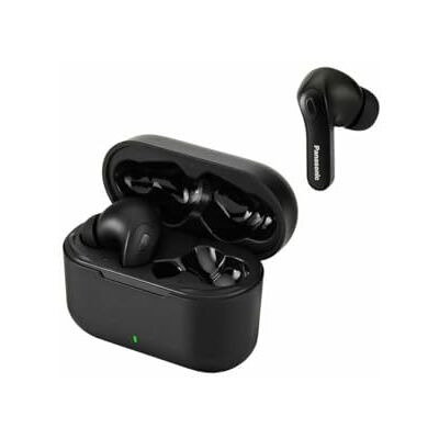 Panasonic RZ-B310WDE-K Trådlösa öronsnäckor, Bluetooth 5.3, med inbyggd mikrofon, XBS, upp till 16 timmars batteritid, med laddningsfodral, svart Panasonic RZ-B310WDE-K Trådlösa öronsnäckor, Bluetooth 5.3, med inbyggd mikrofon, XBS, upp till 16 timmars batteritid, med laddningsfodral, svart