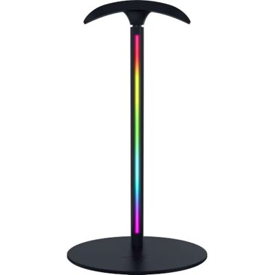 Razer Base Station V3 Chroma Smart RGB-headsetställ med USB-portar 7.1-surroundljud 2 x USB 3.1 RGB-ljuslist med 12 zoner Svart Razer Base Station V3 Chroma Smart RGB-headsetställ med USB-portar 7.1-surroundljud 2 x USB 3.1 RGB-ljuslist med 12 zoner Svart