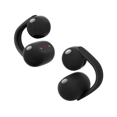 Sony LinkBuds Clip hörlurar med open-ear-design, bekväm clip-on-design, 3 lyssningslägen och fylligt ljud, IPX4, tydliga samtal, 37 timmars batteritid, AI-röstassistans, iOS och Android – Svart Sony LinkBuds Clip hörlurar med open-ear-design, bekväm clip-on-design, 3 lyssningslägen och fylligt ljud, IPX4, tydliga samtal, 37 timmars batteritid, AI-röstassistans, iOS och Android – Svart