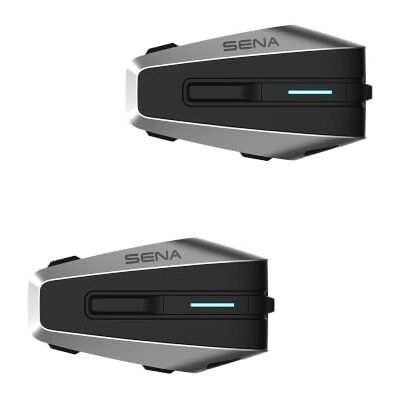 Sena Vortex Bluetooth-headset kommunikationssystem för motorcykel, Duo HD-högtalare, IPX7-vattentäthet och anpassningsbara fronter Sena Vortex Bluetooth-headset kommunikationssystem för motorcykel, Duo HD-högtalare, IPX7-vattentäthet och anpassningsbara fronter