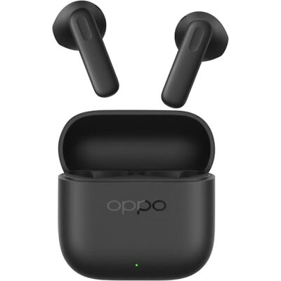 Oppo Enco Buds3 trådlösa öronsnäckor i örat, Bluetooth 5.4, IP55 vattentät, 48 h batteri, AI-översättning, 47 ms spelläge, svart Oppo Enco Buds3 trådlösa öronsnäckor i örat, Bluetooth 5.4, IP55 vattentät, 48 h batteri, AI-översättning, 47 ms spelläge, svart