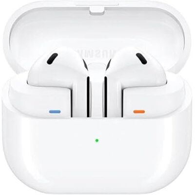 Samsung Galaxy Buds3 äkta trådlösa hörlurar med öppen typ, adaptiv brusreducering, uppslukande Hi-Fi 360-ljud, batteri med lång livslängd, IP57 vattentät, vit 2024 Samsung Galaxy Buds3 äkta trådlösa hörlurar med öppen typ, adaptiv brusreducering, uppslukande Hi-Fi 360-ljud, batteri med lång livslängd, IP57 vattentät, vit 2024