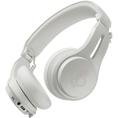 Skullcandy Icon ANC on-ear aktiv brusreducering trådlösa Bluetooth-hörlurar, 60 timmars batteri, mikrofon, fungerar med iPhone Android – vit/orange Skullcandy Icon ANC on-ear aktiv brusreducering trådlösa Bluetooth-hörlurar, 60 timmars batteri, mikrofon, fungerar med iPhone Android – vit/orange