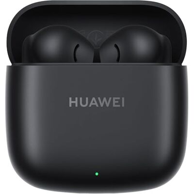 Huawei FreeBuds SE 2 trådlösa hörlurar, upp till 40 timmars batteritid, lätta och bekväma, balanserat ljud, vattentät, tysk version, grafit svart Huawei FreeBuds SE 2 trådlösa hörlurar, upp till 40 timmars batteritid, lätta och bekväma, balanserat ljud, vattentät, tysk version, grafit svart
