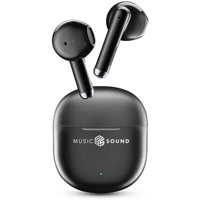 Music Sound , BREEZE Trådlösa Bluetooth-hörlurar med färgglatt fodral och touch-kontroll, upp till 20 timmars lektid, automatisk parring, kapseldesign, kompakt och bärbar Music Sound , BREEZE Trådlösa Bluetooth-hörlurar med färgglatt fodral och touch-kontroll, upp till 20 timmars lektid, automatisk parring, kapseldesign, kompakt och bärbar