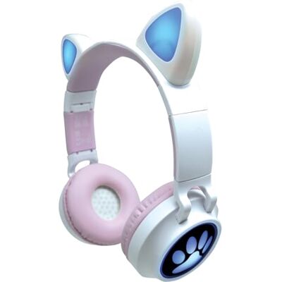 Lexibook , 2-i-1 Bluetooth-hörlurar, HPBTKT Trådlös och med sladd, LED-lampor, fällbar, justerbar, laddningsbar Lexibook , 2-i-1 Bluetooth-hörlurar, HPBTKT Trådlös och med sladd, LED-lampor, fällbar, justerbar, laddningsbar