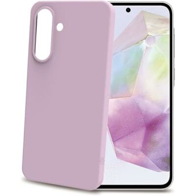 Celly Cromo Mjuk Gummi Skal - Galaxy A36 5G Rosa - Mobilskal Celly Cromo Mjuk Gummi Skal - Galaxy A36 5G Rosa - Mobilskal