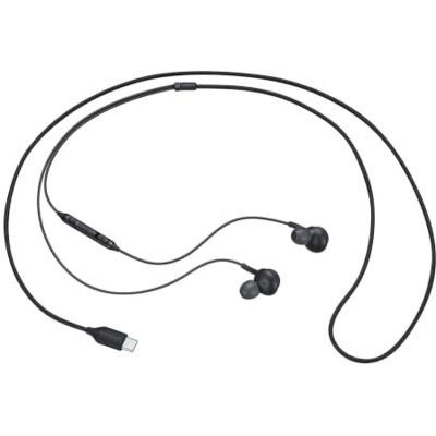 Samsung EO-IC100 hörlurar med USB-typ C-kontakt, AKG-ljud, svart Samsung EO-IC100 hörlurar med USB-typ C-kontakt, AKG-ljud, svart