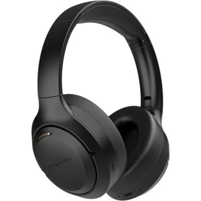 Krüger&Matz trådlösa hörlurar med ANC F8A inbyggd Bluetooth 5.4 mikrofon svart Krüger&Matz trådlösa hörlurar med ANC F8A inbyggd Bluetooth 5.4 mikrofon svart