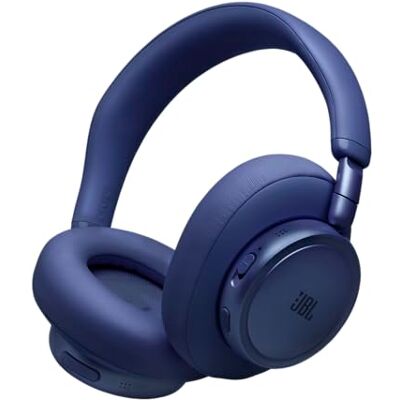 JBL Live 780NC, Trådlösa over-ear-hörlurar med aktiv brusreducering, Spatial Sound, Bluetooth, 80 timmars batteritid, Blå JBL Live 780NC, Trådlösa over-ear-hörlurar med aktiv brusreducering, Spatial Sound, Bluetooth, 80 timmars batteritid, Blå