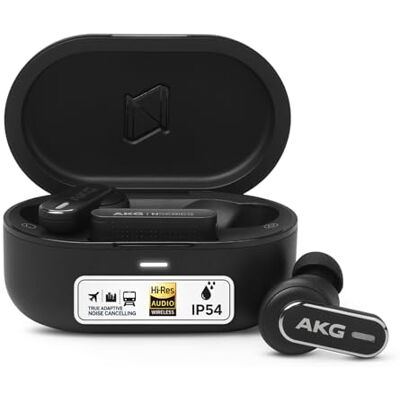 AKG N5 Hybrid TWS-hörlurar, svart AKG N5 Hybrid TWS-hörlurar, svart