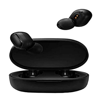 NK Redmi AIrdots Basic 2 trådlösa hörlurar, Bluetooth 5.0, hörlurar med mikrofon, magnetiskt laddningsfodral, 300 mAh, svart NK Redmi AIrdots Basic 2 trådlösa hörlurar, Bluetooth 5.0, hörlurar med mikrofon, magnetiskt laddningsfodral, 300 mAh, svart