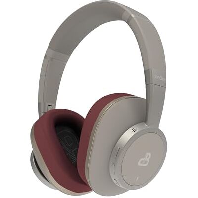 deeBee dB-Pulse-GLB Bluetooth-hörlurar, aktiv brusreducering -35dB, 40 timmars batteritid, beige deeBee dB-Pulse-GLB Bluetooth-hörlurar, aktiv brusreducering -35dB, 40 timmars batteritid, beige