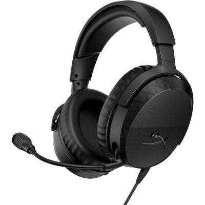 HyperX Cloud Stinger 3 Gaming Headset PC 50 mm drivrutin, brusreducerande mikrofon, kompatibel med PC, PS5, Nintendo Switch och mobila enheter, svart HyperX Cloud Stinger 3 Gaming Headset PC 50 mm drivrutin, brusreducerande mikrofon, kompatibel med PC, PS5, Nintendo Switch och mobila enheter, svart