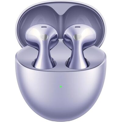 Huawei FreeBuds 6 öronproppar, öronskydd, dubbla drivrutiner True Sound, Open-Fit ANC, 36 timmars musik, IP54, Anslutning för två enheter, iOS och Android, 30 månaders garanti, lila Huawei FreeBuds 6 öronproppar, öronskydd, dubbla drivrutiner True Sound, Open-Fit ANC, 36 timmars musik, IP54, Anslutning för två enheter, iOS och Android, 30 månaders garanti, lila
