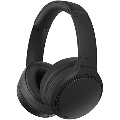 Panasonic RB-M300BE-K Bluetooth Over-Ear hörlurar (röststyrning, XBS – extra bas, 1,2 m kabel, upp till 50 h batteritid) svart Panasonic RB-M300BE-K Bluetooth Over-Ear hörlurar (röststyrning, XBS – extra bas, 1,2 m kabel, upp till 50 h batteritid) svart