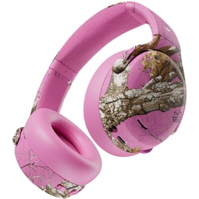 Skullcandy Crusher ANC 2 Over-Ear Active Noise Cancelling Wireless Bluetooth Headphones with Sensory Bass, Alexa Voice Control, 50 Hr Battery, Microphone Realtree Edge Colors Pink Skullcandy Crusher ANC 2 Over-Ear Active Noise Cancelling Wireless Bluetooth Headphones with Sensory Bass, Alexa Voice Control, 50 Hr Battery, Microphone Realtree Edge Colors Pink