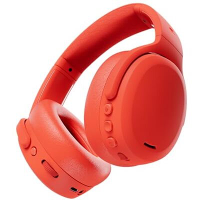 Skullcandy Crusher ANC 2 Wireless Over-Ear Bluetooth Headphones with Multi-Sensory Bass, Active Noise Cancelling, Up to 60 Hours Battery, Microphone for iPhone Android Plasma Skullcandy Crusher ANC 2 Wireless Over-Ear Bluetooth Headphones with Multi-Sensory Bass, Active Noise Cancelling, Up to 60 Hours Battery, Microphone for iPhone Android Plasma