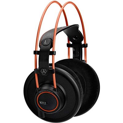 AKG 2458X00140 K712 PRO Hörlurar, Svart, 11.3 x 19.9 x 21.2 cm AKG 2458X00140 K712 PRO Hörlurar, Svart, 11.3 x 19.9 x 21.2 cm