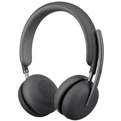Logitech Zone Wireless 2 Premium Headset med brusreducering med Hybrid ANC, certifierat för Microsoft Team via Native Bluetooth och Fast Par, utvecklat för Intel Evo bärbara datorer – grafit Logitech Zone Wireless 2 Premium Headset med brusreducering med Hybrid ANC, certifierat för Microsoft Team via Native Bluetooth och Fast Par, utvecklat för Intel Evo bärbara datorer – grafit