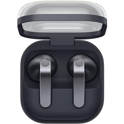 Samsung Galaxy Buds4 Trådlösa Bluetooth-hörlurar, 1-vägs högtalare, brusreducering via anpassningsbar brusreducering, in-ear-hörlurar med 360-ljud, AI-agent med röststyrning, svart Samsung Galaxy Buds4 Trådlösa Bluetooth-hörlurar, 1-vägs högtalare, brusreducering via anpassningsbar brusreducering, in-ear-hörlurar med 360-ljud, AI-agent med röststyrning, svart