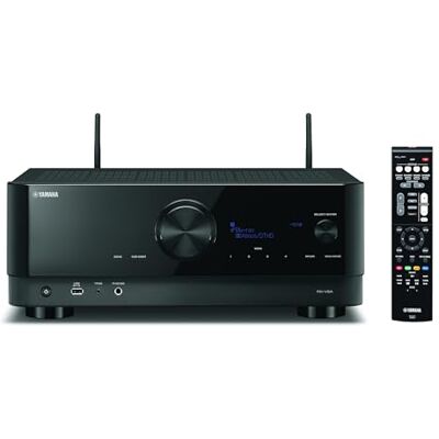 Yamaha RX-V6A 7.2 Kanaler AV-mottagare, Svart Dolby Atmos Height Virtualizer, Särskilda Gamingfunktioner och Röststyrning, Mångsidig, MusicCast Yamaha RX-V6A 7.2 Kanaler AV-mottagare, Svart Dolby Atmos Height Virtualizer, Särskilda Gamingfunktioner och Röststyrning, Mångsidig, MusicCast