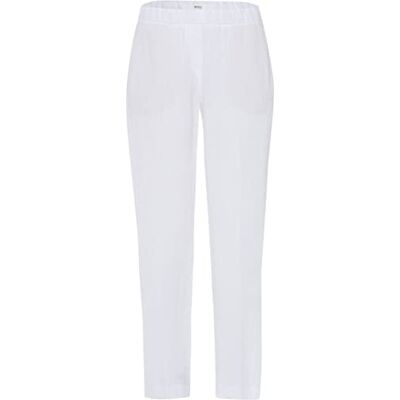 Brax dam Byxor Style Maron linnebyxor , Vit (vit 99), 36W / 30L Brax dam Byxor Style Maron linnebyxor , Vit (vit 99), 36W / 30L