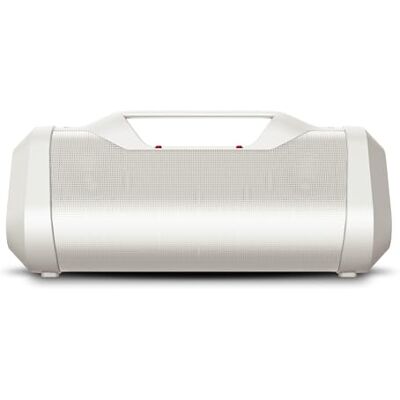 Monster SBW 3.0E Sound Blaster 3.0 White Bärbar Bluetooth-högtalare, 120W, Vattentålig IPX5, Stereoljudsystem 7 högtalare, Inomhus/utomhus Monster SBW 3.0E Sound Blaster 3.0 White Bärbar Bluetooth-högtalare, 120W, Vattentålig IPX5, Stereoljudsystem 7 högtalare, Inomhus/utomhus