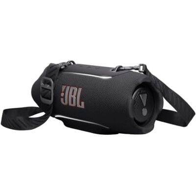 JBL Xtreme 5 Bärbar Bluetooth‑högtalare med Pro Sound, praktisk axelrem, IP68 vattentät, inbyggd powerbank, Svart JBL Xtreme 5 Bärbar Bluetooth‑högtalare med Pro Sound, praktisk axelrem, IP68 vattentät, inbyggd powerbank, Svart