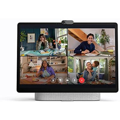 Oculus Facebook Portal Plus – Smart Video Calling 14 tums pekskärm med stereohögtalare ljusgrå Oculus Facebook Portal Plus – Smart Video Calling 14 tums pekskärm med stereohögtalare ljusgrå