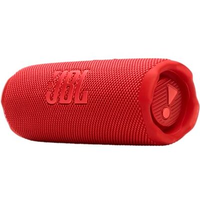 JBL Flip 7, Bärbar Bluetooth-Högtalare, Röd 16 Timmars Speltid, IP68 Vatten- och Dammtät, Fallsäker Design, Pro-Ljud, AI Sound Boost, Auracast för Flera Högtalare JBL Flip 7, Bärbar Bluetooth-Högtalare, Röd 16 Timmars Speltid, IP68 Vatten- och Dammtät, Fallsäker Design, Pro-Ljud, AI Sound Boost, Auracast för Flera Högtalare