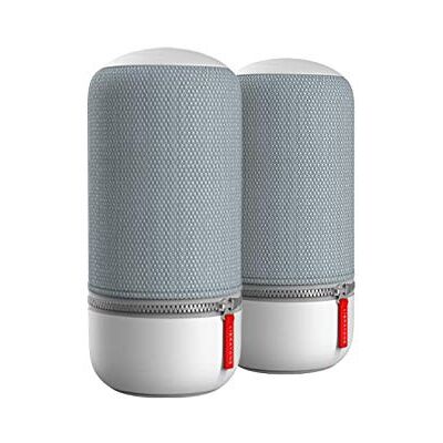 Libratone dragkedja mini 2 multirum paket 2 delar, bärbar smart trådlös högtalare (Alexa integrering, AirPlay 2, 360 ljud, WLAN, bluetooth, Spotify Connect, 12 timmars batteri), frostig grå Libratone dragkedja mini 2 multirum paket 2 delar, bärbar smart trådlös högtalare (Alexa integrering, AirPlay 2, 360 ljud, WLAN, bluetooth, Spotify Connect, 12 timmars batteri), frostig grå