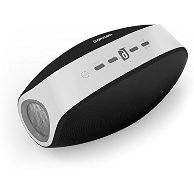 Damson DM3D06BK Vulcan Wireless trådlös Bluetooth-högtalare svart Vit Damson DM3D06BK Vulcan Wireless trådlös Bluetooth-högtalare svart Vit